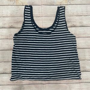 J Crew Vintage Cotton Stripe Tank